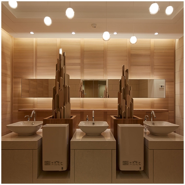 PARCO2 Sendai Toilet / nf.Design co.,ltd. | Nakahara・Fukushima