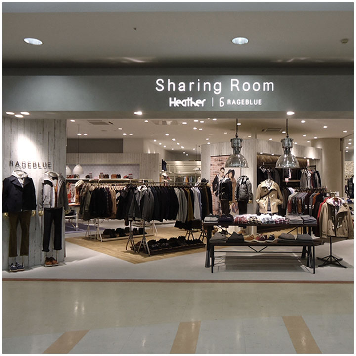 SharingRoom / RAGEBLUE & Heather / nf.Design co.,ltd. | Nakahara・Fukushima